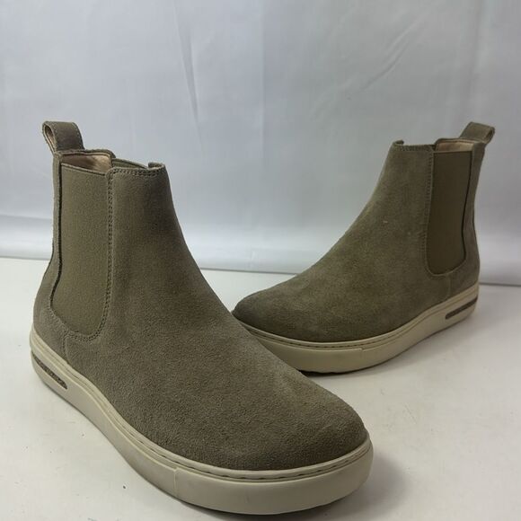 Birkenstock Bend Chelsea Suede Leather Pull On Women's Ankle Boots - Picture 3 of 14